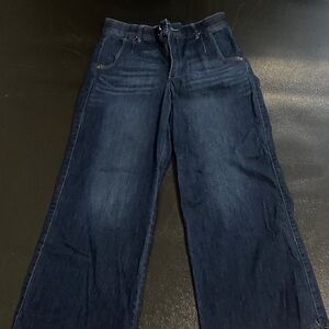 Wit & Wisdom Deep Blue Wide Leg Jeans